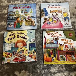 Scholastic Four Paperback Books-Get Ready for School